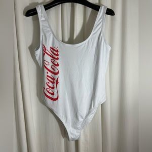 Coca Cola one piece swim suit. Never worn.